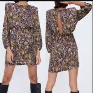 Zara paisley dress size large